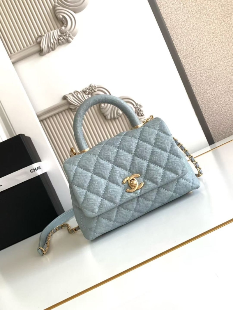 Ch**el top handle bags